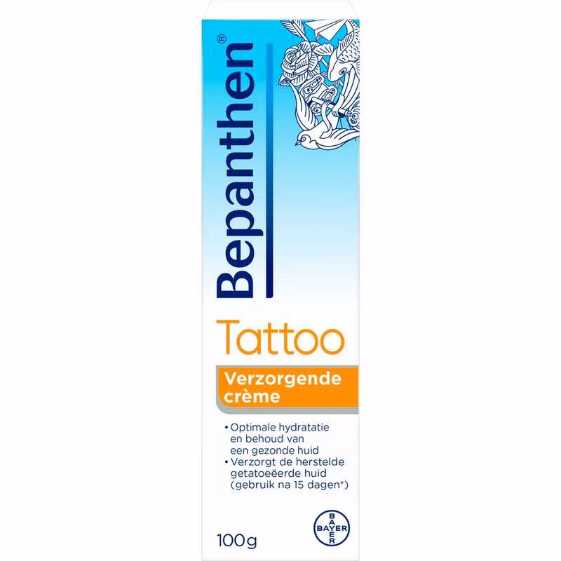 Bepanthen Tattoo Verzorgende Crme 100 gram 100 GR Etos