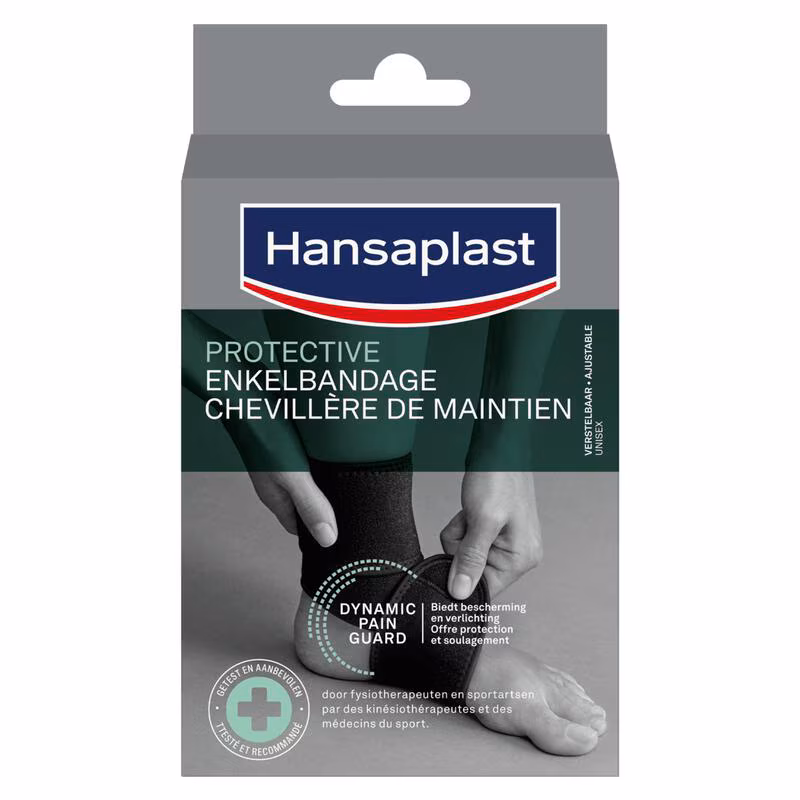 Hansaplast Protective Enkelbandage Verstelbaar 1 EA Etos