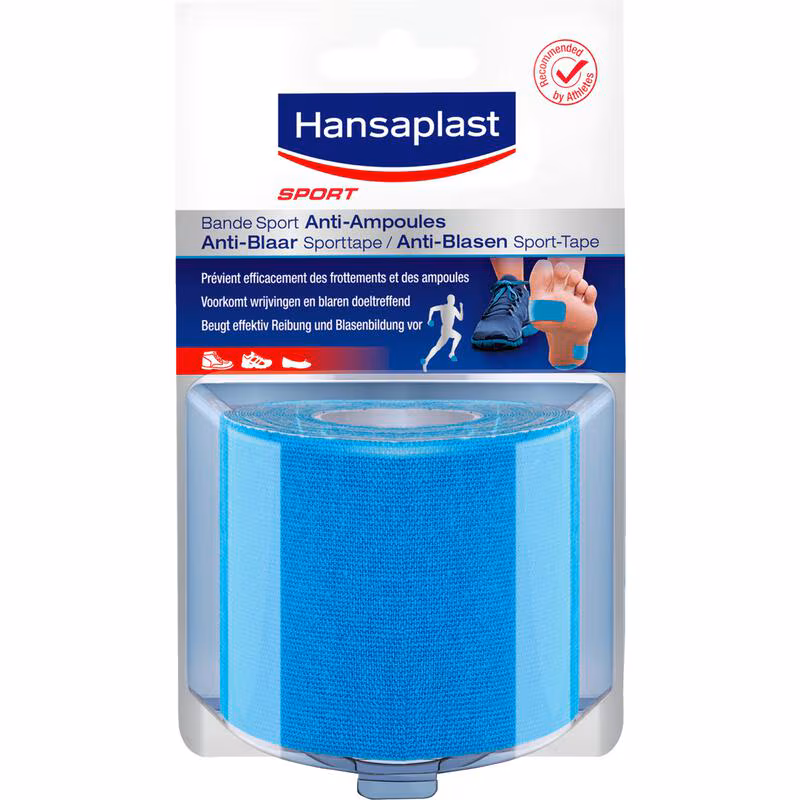 Hansaplast Sport Anti-Blaar Sporttape 1 EA Etos