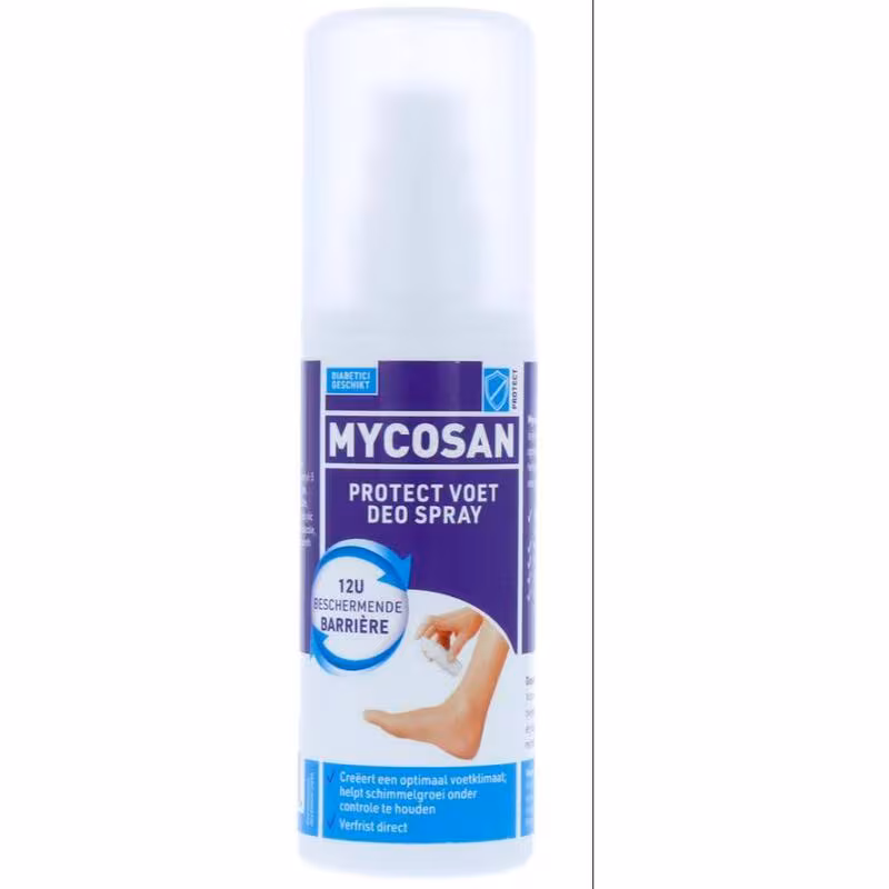 Mycosan Protect Voet Deo Spray 80 ML 80 ML Etos