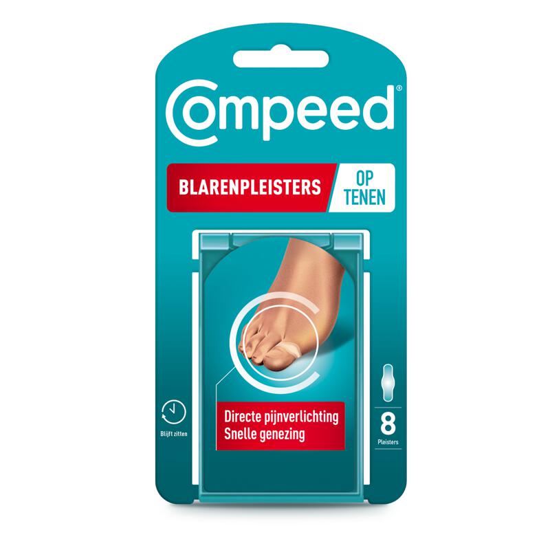 Compeed Blarenpleister voor Tenen Pleisters 8 stuks 8 EA Etos