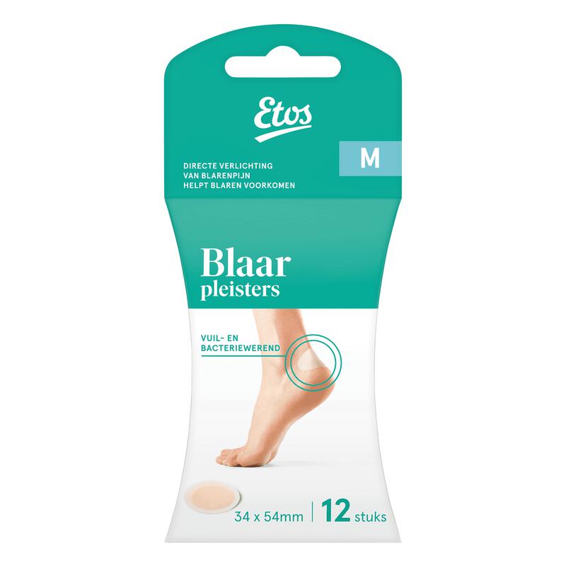 Etos Blaarpleister Medium 12 stuks 12 EA Etos