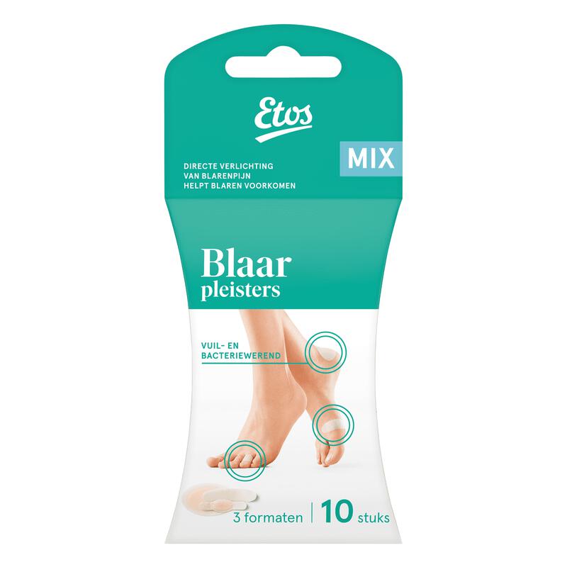 Etos Blaarpleister Mix 10 stuks 10 EA Etos