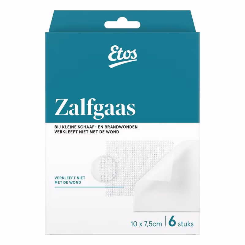 Etos Zalfgaas 10 x 7,5 CM 6 stuks 6 EA Etos