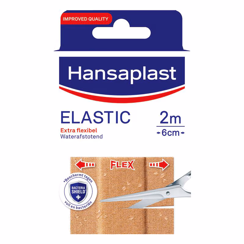 Hansaplast Elastic Pleister 2 M x 6 CM 1 EA Etos