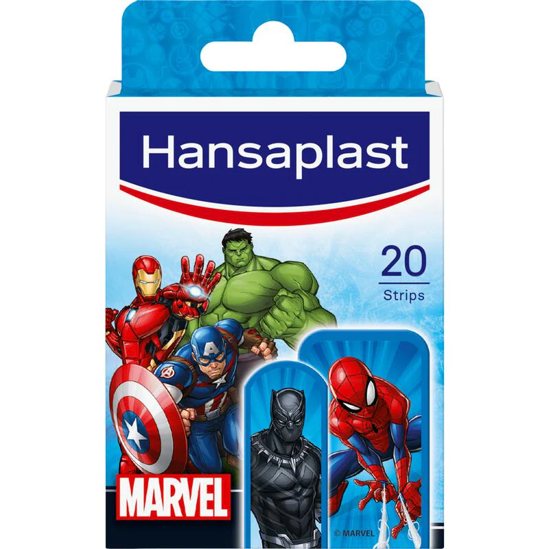 Hansaplast Kinderpleisters Marvel Pleisters 20 stuks 20 EA Etos