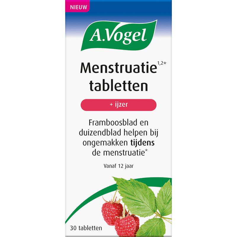 A.Vogel Menstruatie Tabletten 30 stuks 30 EA Etos