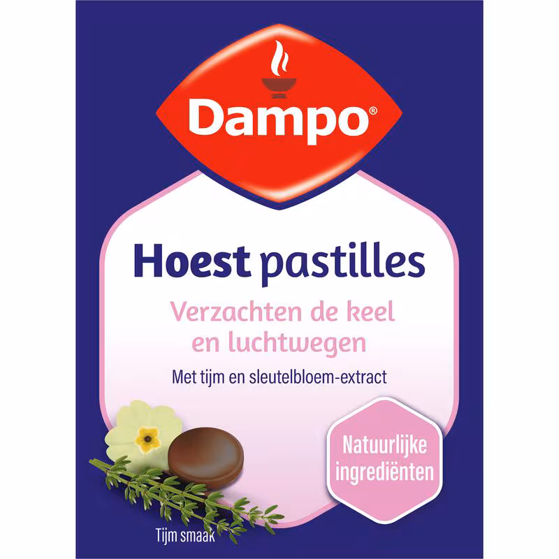 Dampo Hoestpastilles 24 stuks 24 EA Etos