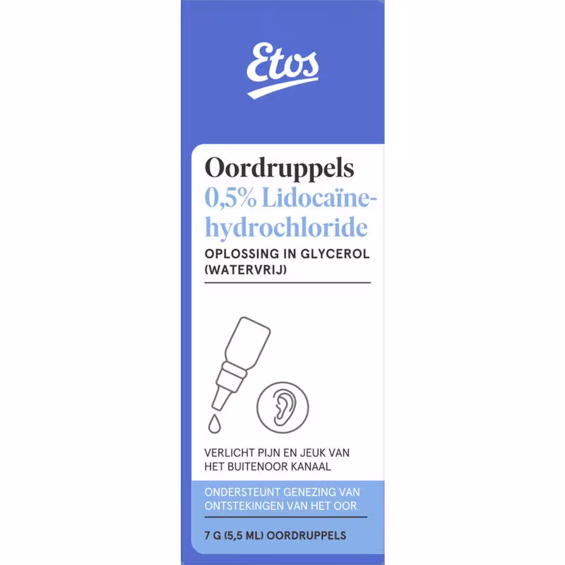 Etos Oordruppels 7G 5,5 ML 5.5 ML Etos