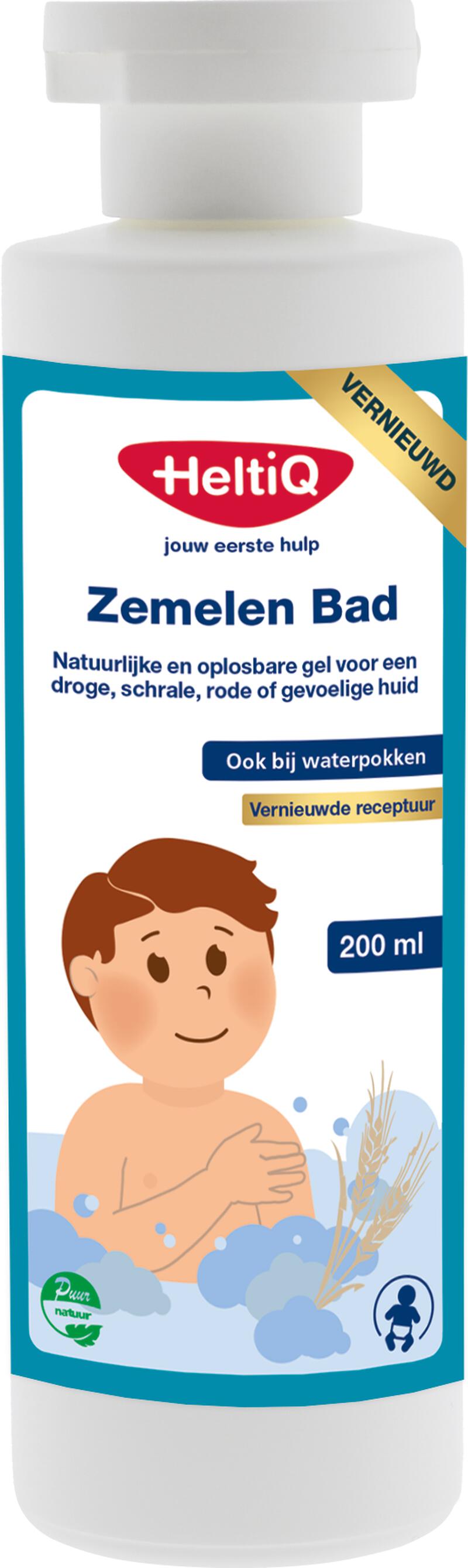 HeltiQ kalmerend zemelen bad 200 ML 100 ML Etos