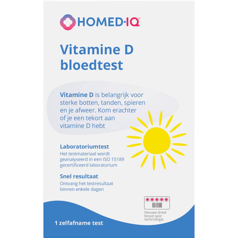 Homed-IQ Vitamine D Test 1 stuk 1 EA Etos
