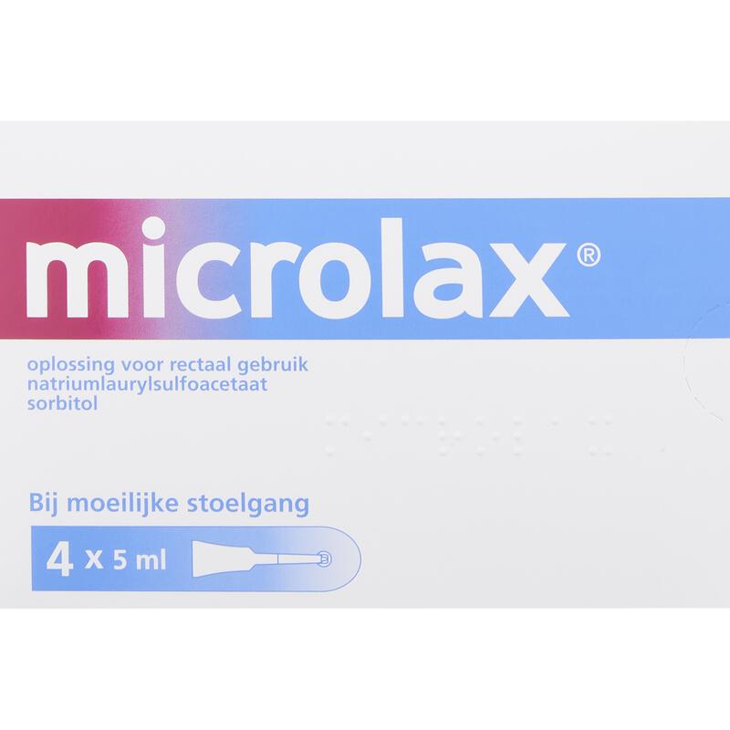 Microlax Oplossing Voor Rectaal Gebruik 4 stuks 4 EA Etos