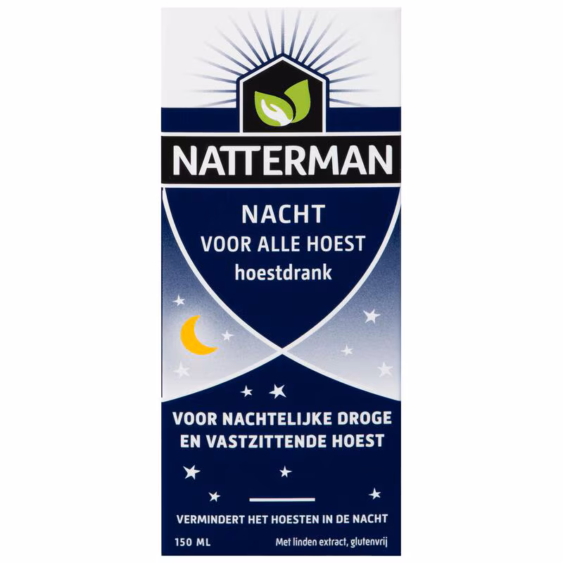 Natterman Nacht Voor Alle Hoest 150 ML 150 ML Etos