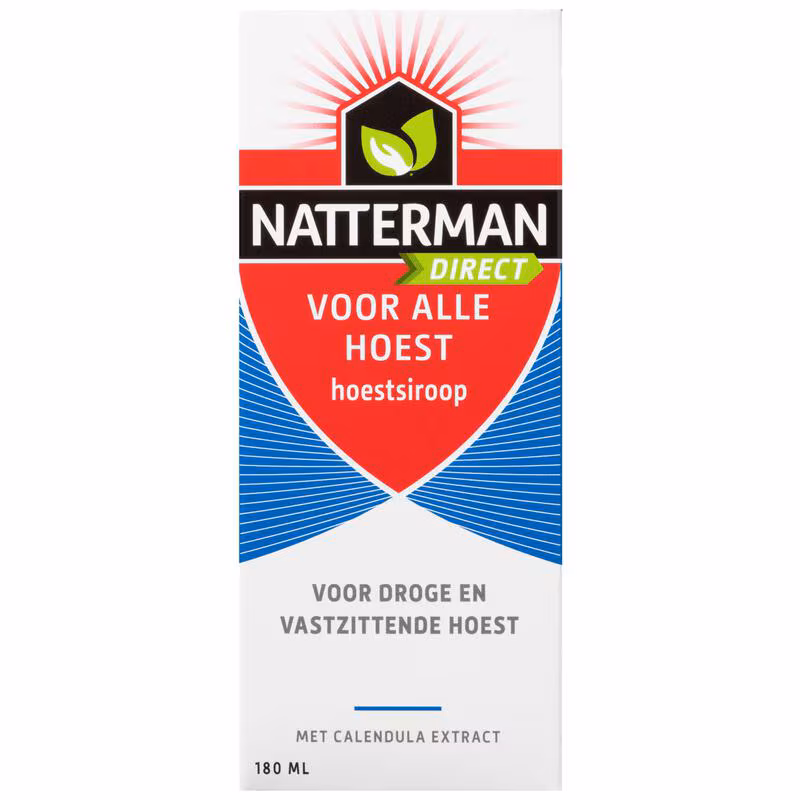 Natterman Voor Alle Hoest Hoestsiroop 180 ML 180 ML Etos