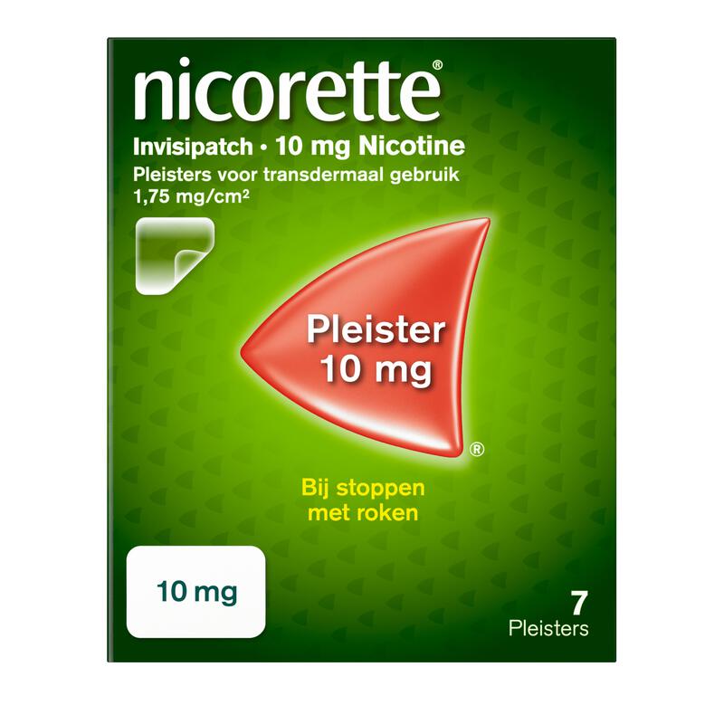 Nicorette Pleister 10 mg Nicotine 7 Stuks 15 GR Etos