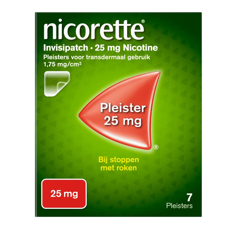 Nicorette Pleister 25 mg Nicotine 7 Stuks 25 GR Etos
