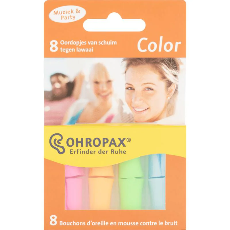 Ohropax Color Oordoppen 8 EA Etos