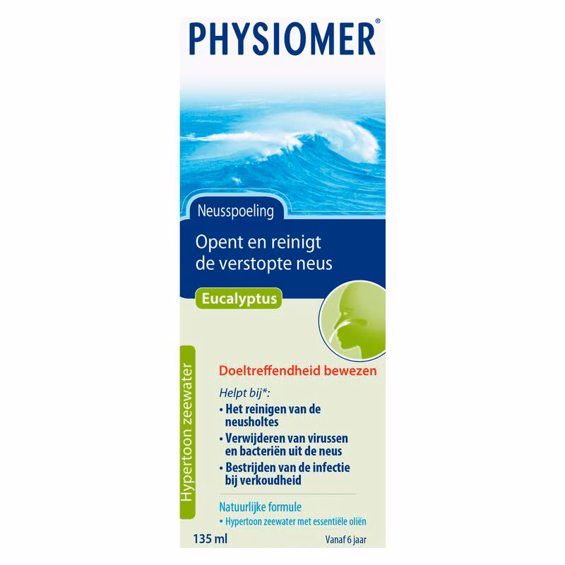 Physiomer Eucalyuptus Neusspray bij Verkoudheid 135 ML 135 ML Etos