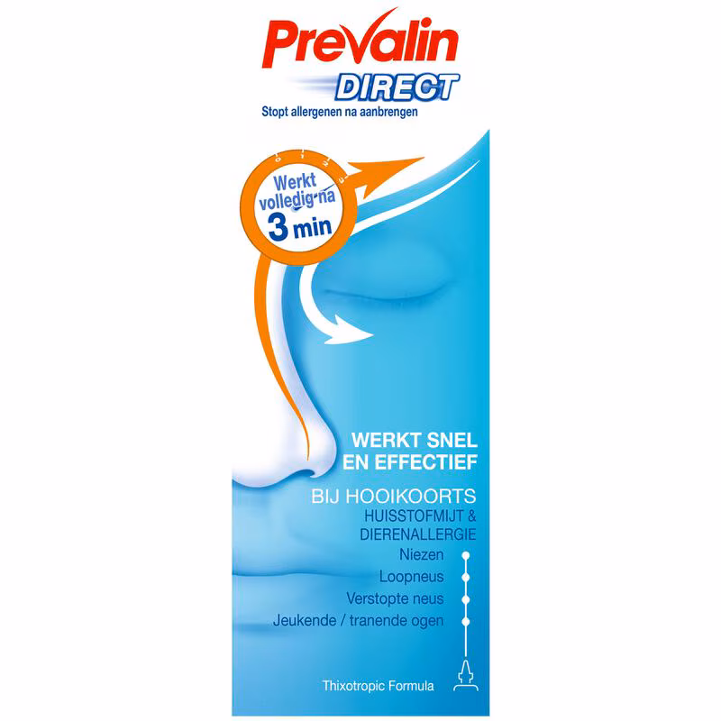 Prevalin Direct Hooikoorts Neusspray 20 ML 20 ML Etos