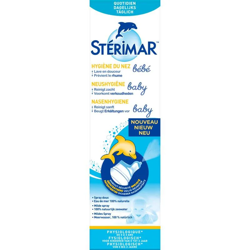 Sterimar Neus Hygiene Baby 100 ML 100 ML Etos