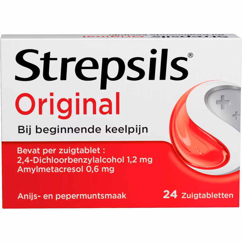 Strepsils Orginal Zuigtabletten 24 stuks 24 EA Etos