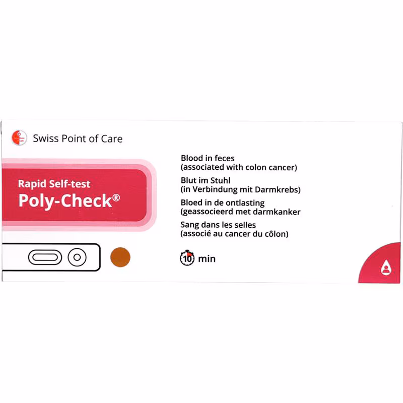 Swiss Point of Care Poly-Check Zelftest 1 EA Etos