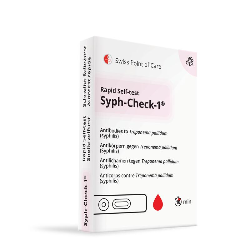 Swiss Point of Care snelle zelftest syph-check 1 stuk 1 EA Etos
