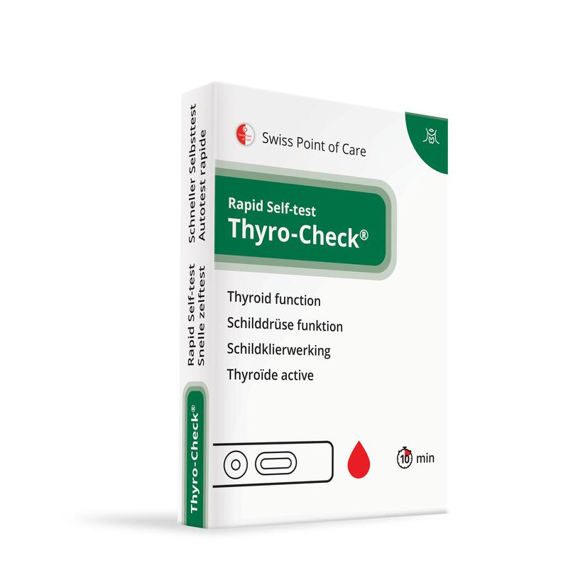 Swiss Point of Care snelle zelftest thyro-check 1 EA Etos