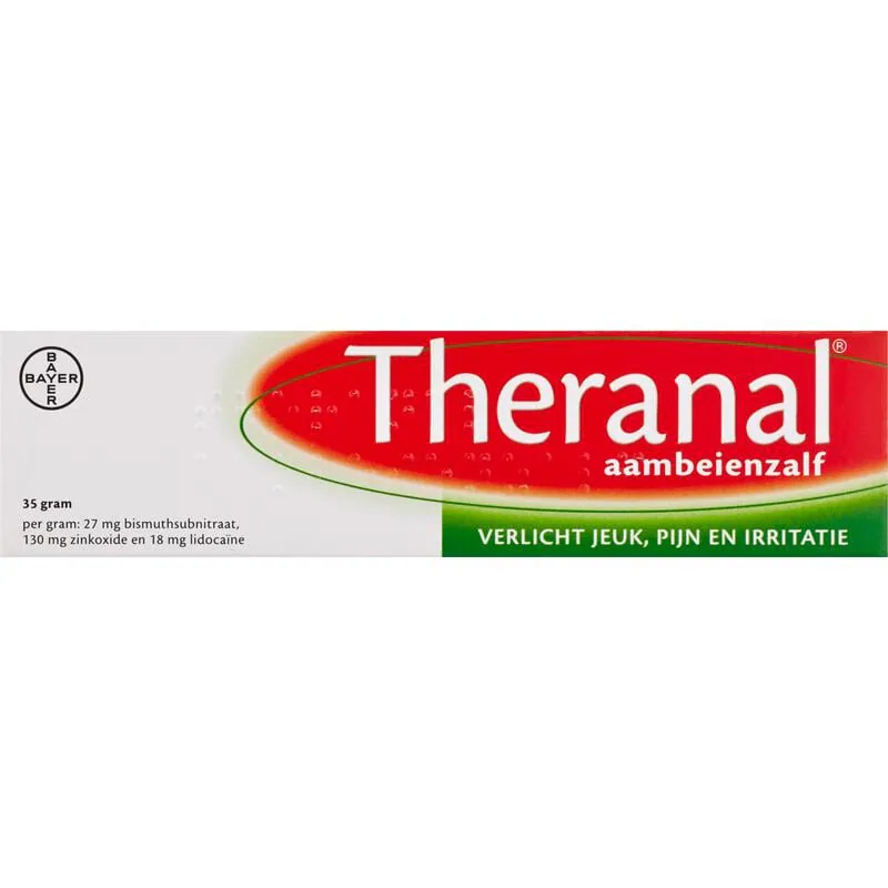 Theranal Aambeienzalf Bij Jeuk En Aambeien 35 gram 35 ML Etos