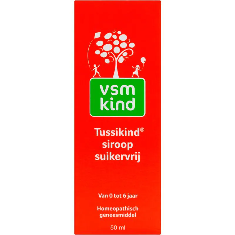 VSM Kind Tussikind Siroop Suikervrij 50 ML 50 ML Etos