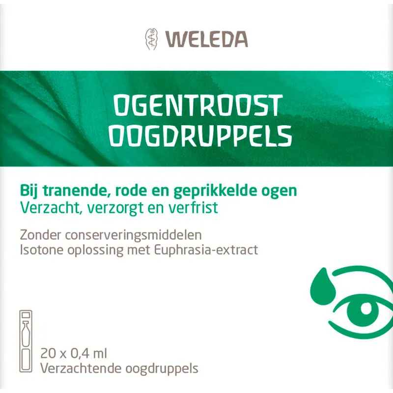 Weleda Ogentroost Oogdruppels Ampullen 20 EA Etos